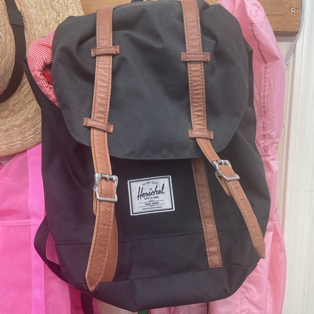 Black Hershel Backpack - image 1